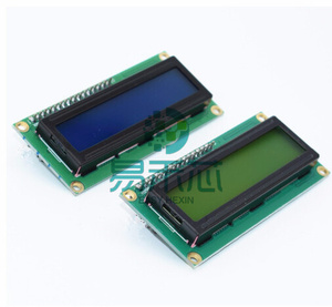 LCD1602 LCD-Display-Controller-Modul mit 16x2 Zeichen Blaue Hintergrund beleuchtung mit Löt stift kopf