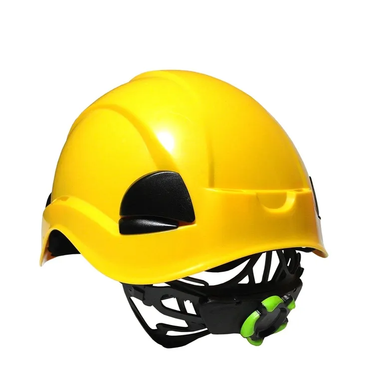 CE EN397 work at height style climbing ABS construction safety helmet
