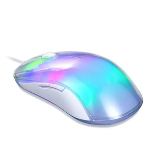 Transparente leuchtende Shell Gaming Mouse Transparente RGB Luminous 6D Computer Makro Programmierung Gaming Office Mouse