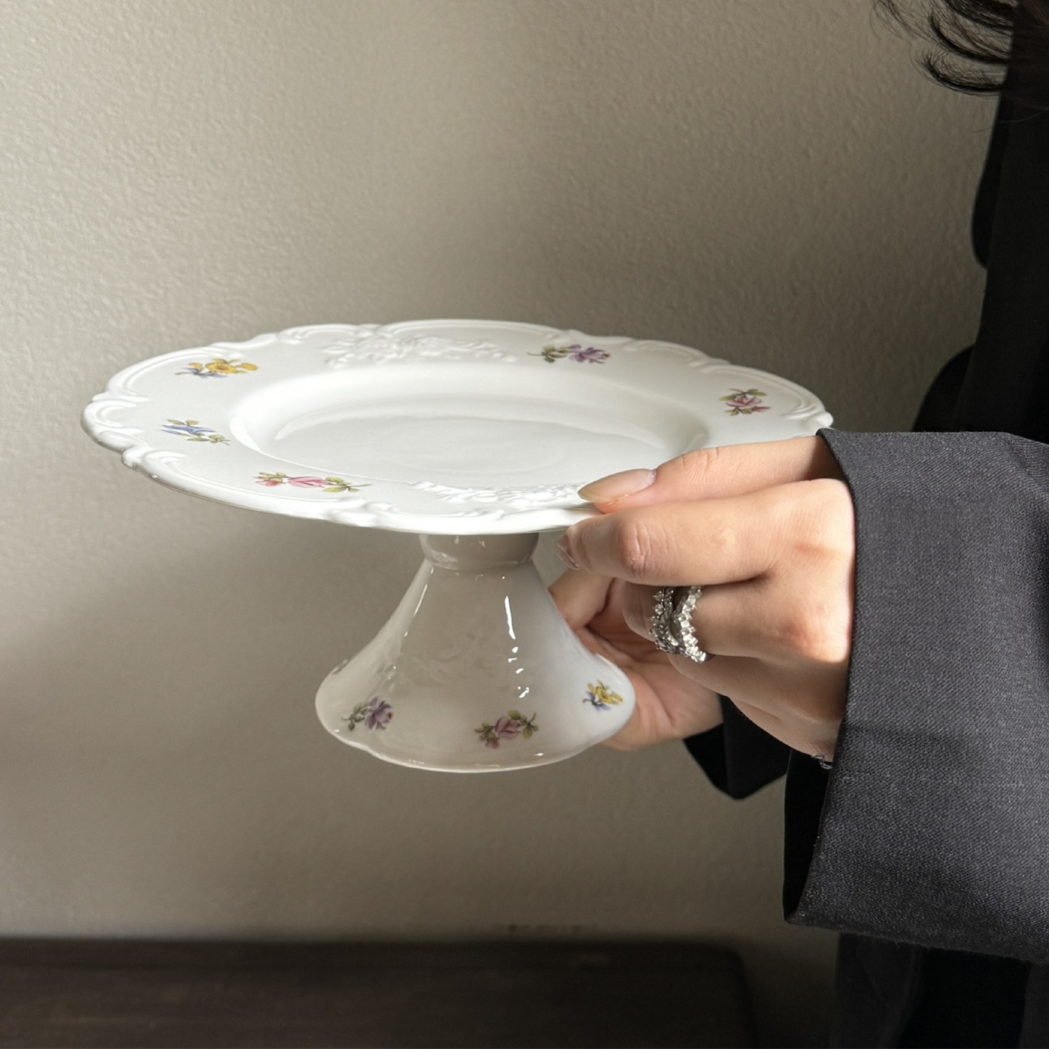 Assiette haute de 8,5 pouces