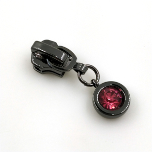 Nylon dây kéo thanh trượt số 3 và số 5 Nylon về phía trước và ngược lại Dây kéo lò xo cao su trượt cho túi xách và quần áo giản dị - Product Image 6