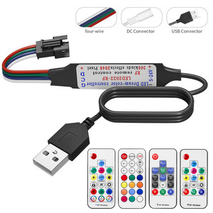 SMLIGHT ESP32 WLED Mic RGBIC пиксели светодиодный контроллер домашнего ассистента управления WS2812B WS2811 WS2813 WS2815 светодиодные полосы DC5-24V - Product Image 2