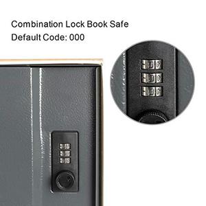 シミュレーション強力なカスタマイズ可能な隠し金庫カスタムシークレットブックセーフ - Product Image 3