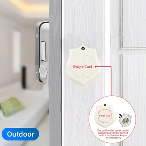 Sicurezza impermeabile per esterno blocco elettronico del cerchio con accesso senza chiave RFID Card controllo accesso Wireless Smart Lock
