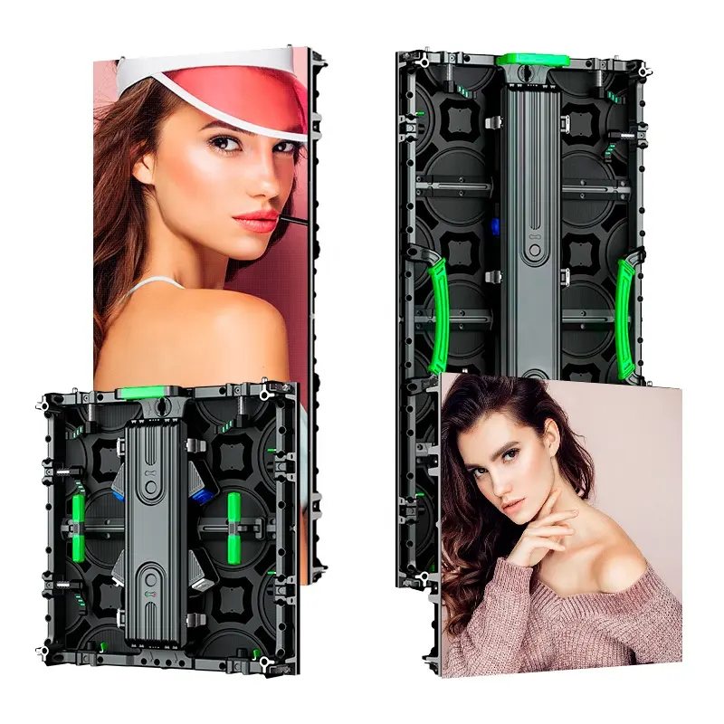 Cho thuê LED hiển thị p3.91 ngoài trời Màn hình LED video Panel tường trong nhà 4K màn hình LED Video tường