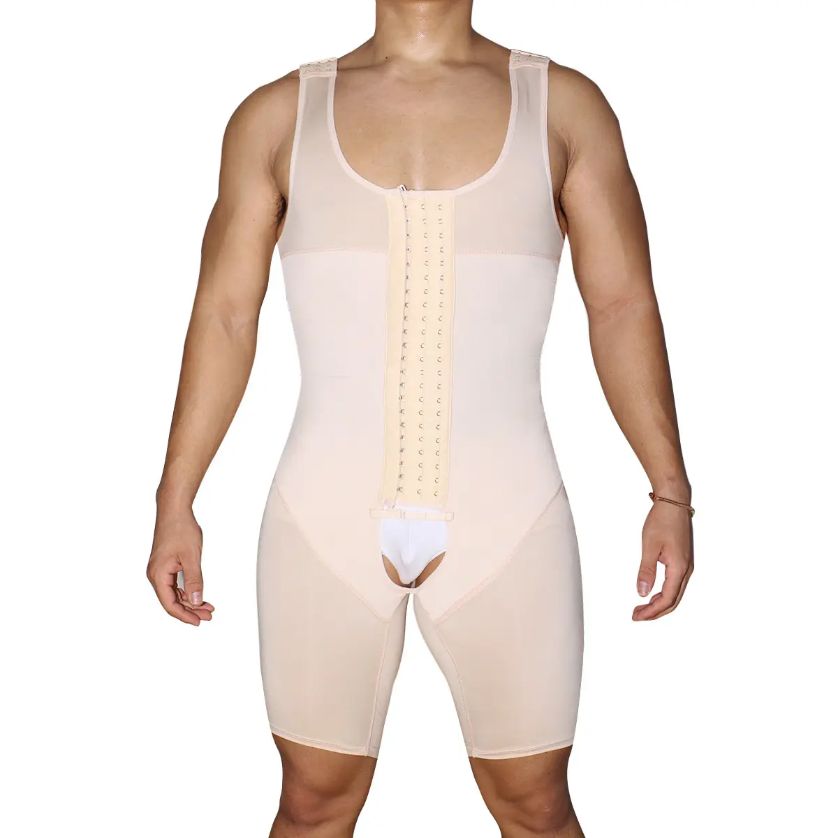 Kijia-sous-vêtements pour homme, Compression sans couture, modelant le corps, Sexy, sans crochet