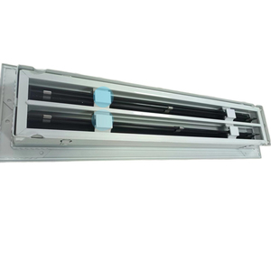 Difusor de ranura lineal de aluminio HVAC de diseño moderno con función de control de temperatura hecho de aleación de aluminio duradera - Product Image 3
