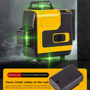 自动自调平360旋转4D绿色激光水平仪室内水平仪测量工具 - Product Image 4