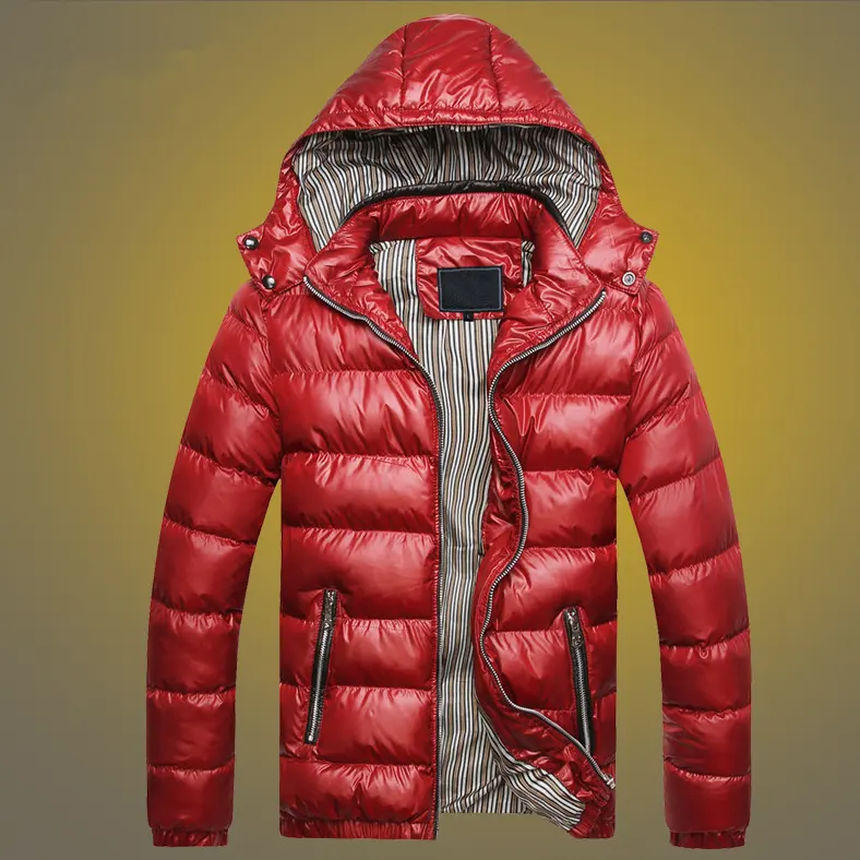 Ropa de talla grande para hombre, chaquetas y abrigos acolchados gruesos, abrigo de burbujas de moda para invierno, 2021