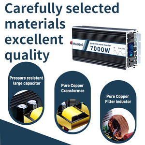 New <strong>Design</strong> 2500W Pure Sine Wave Inverter RV Use Converter Overload Protection 100A <strong>Output</strong> Current 110V DC AC 5V <strong>Input</strong> 3000W - Product Image 5