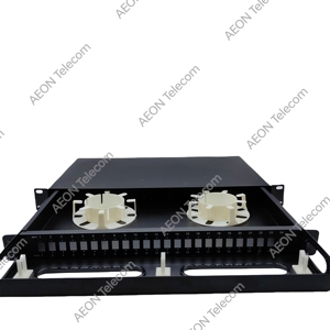 Customized 1 U 19&quot; for 19&quot; Rack Mount splitter <strong>Patch</strong> <strong>Panel</strong> 1RU Steel Loaded <strong>with</strong> 2*32 LC/APC Splitter <strong>Patch</strong> <strong>Panel</strong> ODF Grade B - Product Image 1