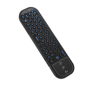 Teclado completo con diseño de modo Dual, Control remoto por voz inalámbrico, 2,4G, BT5.0, 2 en 1, Panel táctil, retroiluminación - Product Image 6