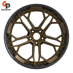 Velg perunggu roda bibir dalam serat karbon, velg perunggu 5x112 5x120 19 20 21 22 23 24 inci untuk M3 M4 911 C63 2 buah - Product Image 3