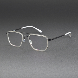 MOD010 New Arrival Retro Titanium Eyeglasses Clearance High Quality Assorted Titanium Glasses <strong>Frame</strong> - Product Image 2