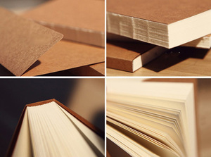 Cuaderno de bocetos personalizado, A4, A5, para estudiantes, escuela, diario de cuero, notas, libro de papel Kraft, con página en blanco
