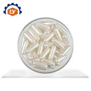 Customized Pearl White <strong>Capsule</strong> Shell Empty Hard HPMC <strong>Capsules</strong> Size From 00 to 4 with GMP Certificate - Product Image 1