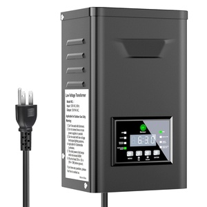 Trasformatore per illuminazione paesaggistica a bassa tensione 170W trasformatore per illuminazione esterna con Timer da 120VAC a trasformatore di potenza 12V/14V - Product Image 1