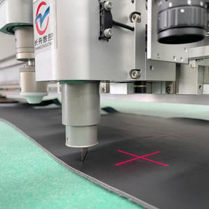Cortadora de cuchillo oscilante CNC de alta precisión, cortadora de cuero para bolsos, guantes, zapatos, sofás con Software de anidación - Product Image 5