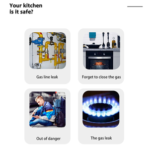 Protocollo Tuya wireless smart sensor wifi detector de gas naturale su smart life app control - Product Image 3