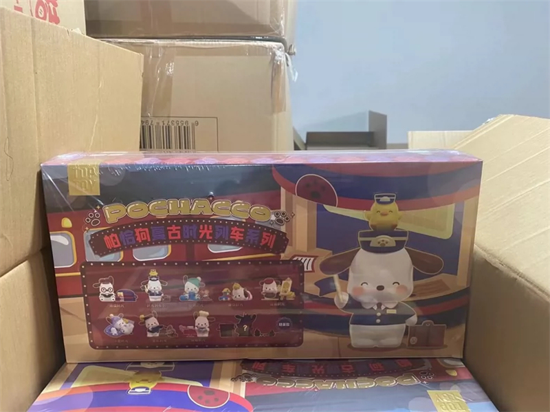 Vintage Time Train Series Caja Ciega