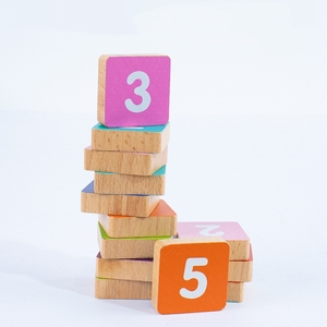 Early Educational Wooden Montessori Manipulates Finger <strong>Counting</strong> Math Learning Number Toy for Homeschoolers - Product Image 5