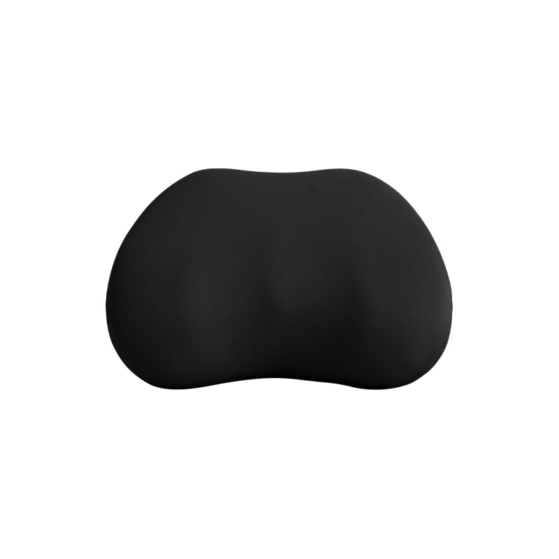 Simple memory foam headrest in black