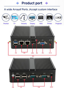 Compatible con DDR3L 2 RJ45 red LAN VGA 3G/4G Wi-fi B T Industrial Dual Core Intel Celeron N2840 CPU Mini ordenador Pc - Product Image 5