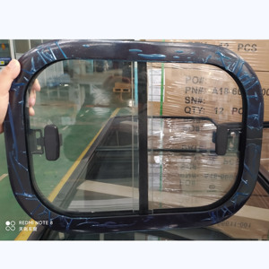 Fabrika fiyat ambulans ışık yolcu için çift sürgülü araba pencere kabin pencere - Product Image 2