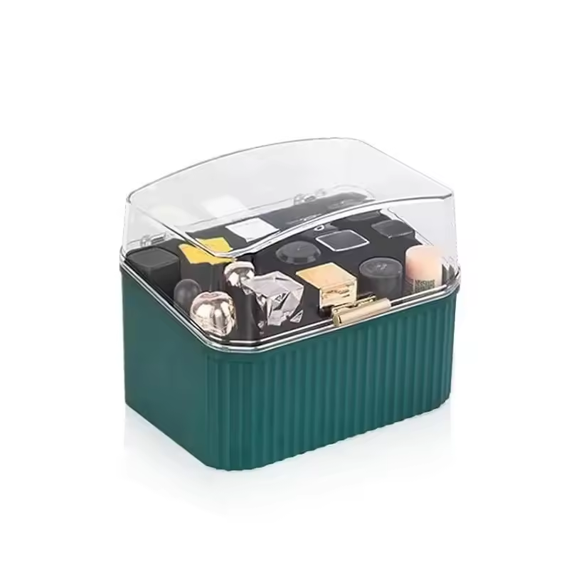 Caja de lápiz labial verde