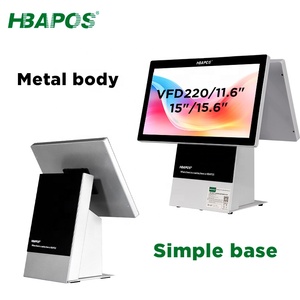 15 inç satış noktası yazarkasa tek ekran Epos All in One POS sistemi dokunmatik Windows POS makinesi