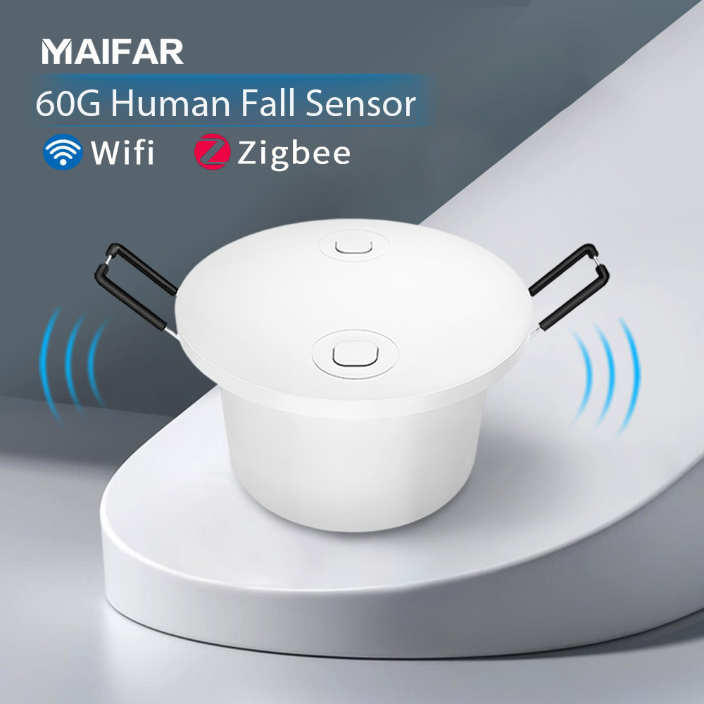 Tuya 60G Alarme de chute Zigbee MG1 Montage au plafond