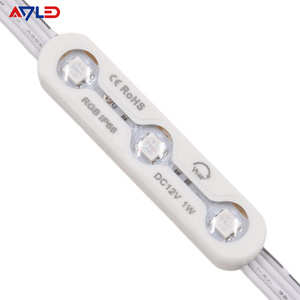 Outdoor 12V 3LED RGB Injection Module 75015 <strong>1W</strong> 5050 <strong>LED</strong> for Advertising Channel Letter <strong>IP68</strong> Rated Lens with Modul <strong>Led</strong> - Product Image 1
