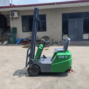 Electric Forklift Small New Energy Hydraulic Lifting Four-Wheel Ride-on <strong>Loading</strong> and <strong>Unloading</strong> Stacker - Product Image 1