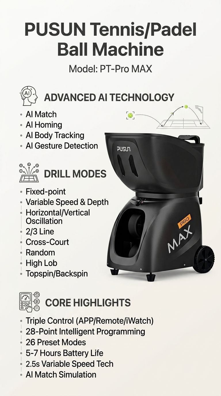 PT-Pro MAX Blanco/Negro