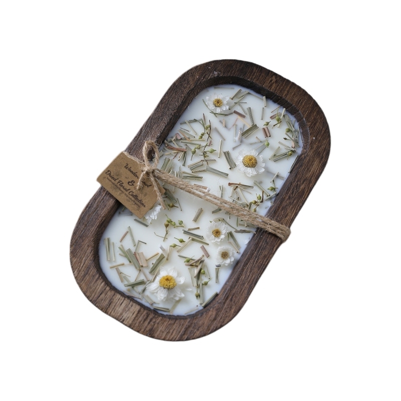 Long Wooden Bowl - Eucalyptus
