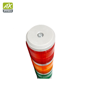 Orijinal Patlite modüler LED sinyal kulesi LR6-302PJBW-RYG Amb/Grn/kırmızı, 88Db, 24Vdc uyarı ışığı 50mm 3 katmanlı ses seviyesi: 88dB - Product Image 3