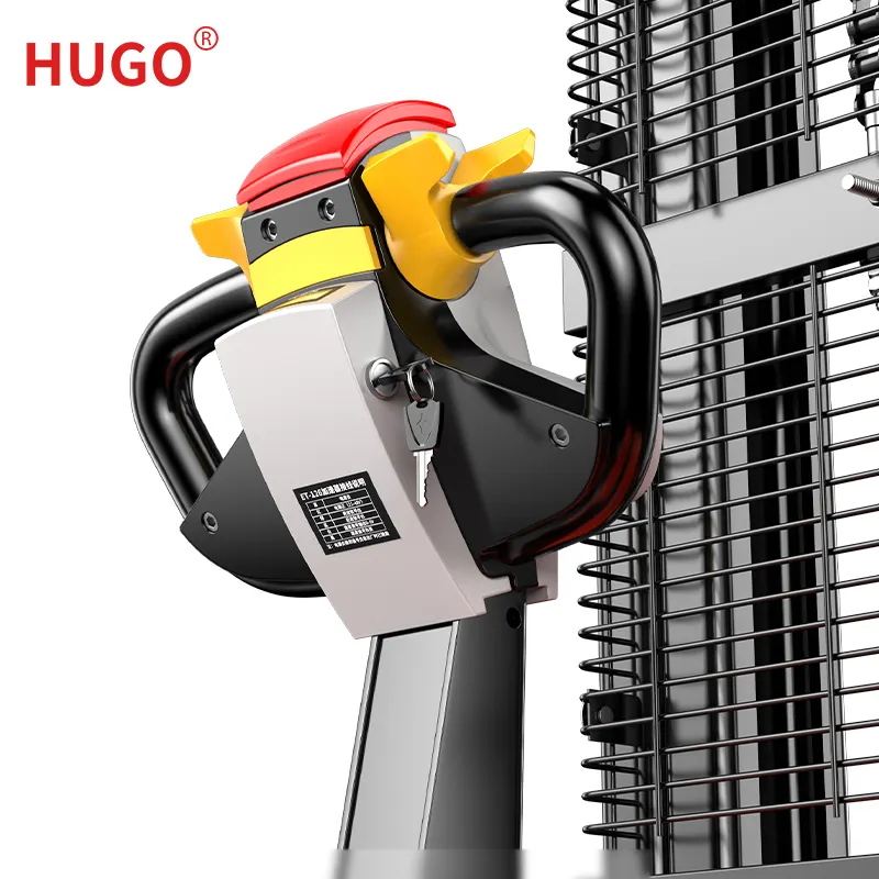 HUGO ราคาต่ํา 2T 2000kg รถบรรทุกไฟฟ้าพร้อมรถยกพาเลท CE