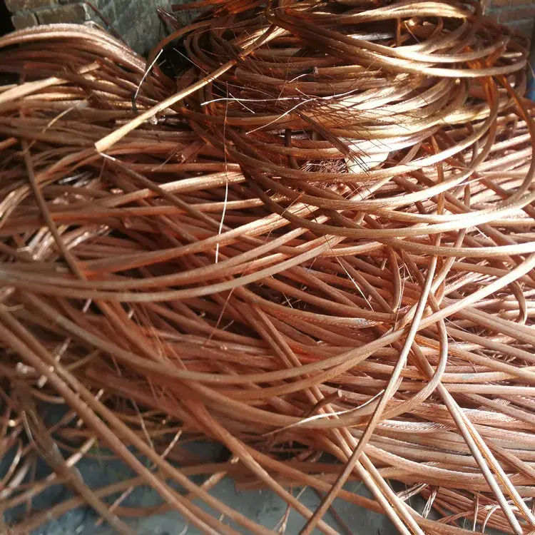 Déchets de fil de cuivre pur 99.7% respectueux de l'environnement déchets de fil de cuivre soucieux de l'environnement pour les acheteurs internationaux