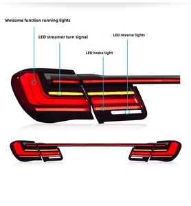 For BMW 7 Series 2009-2015 F02 <strong>LED</strong> Taillights Plug and Play Red Lens for Upgraded <strong>G12</strong> New Condition - Product Image 6