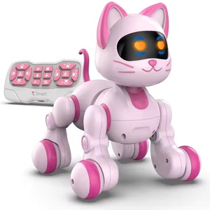 Interaktives Smart Robot Katzen spielzeug für Kinder Programmier bare Fernbedienung mit Touch Sensing LED Eyes Musikalische Funktionen - Product Image 1