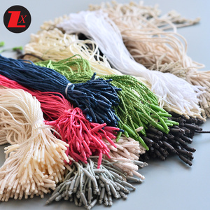 Cadena de etiqueta colgante de plástico de nailon colorido en relieve ecológico ZX con etiqueta de precio con logotipo colgante oscilante para ropa y zapatos sello de bucle seguro - Product Image 6