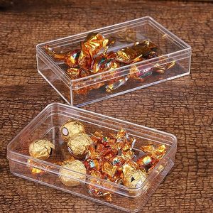20pcs Clear Acrylic Storage <strong>Boxes</strong> 4.3 X 2.7 X <strong>1</strong> Inch Rectangular Mini Gift <strong>Boxes</strong> for Jewelry <strong>Coins</strong> Beads Organizer&quot; - Product Image 4