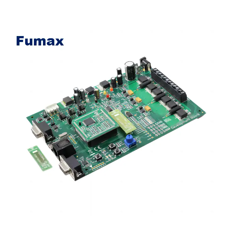 Papan Kontrol Elektronik Pemrosesan Fumax Pabrik Perakitan PCB PCBA Kustom dengan Layanan File BOM Gerber Yang Disediakan