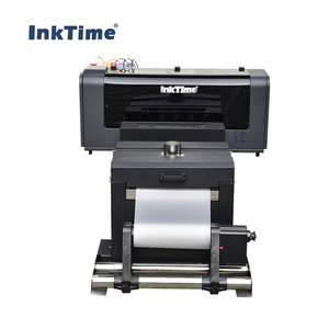InktimeデュアルXP600A3DTFプリンター<span class=keywords><strong>30</strong></span> cmダイレクトトランスファーフィルムプリンター、DTFシェイクパウダー衣類印刷機付き