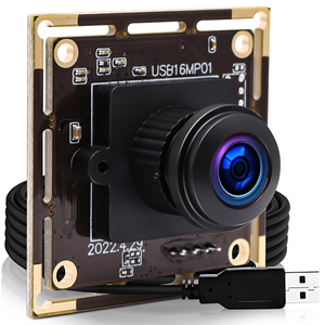 Modulo fotocamera USB grandangolare da 16mp ELP IMX298 scheda Webcam con obiettivo Fisheye da 180 gradi Mini telecamera Raspberry Pi incorporata per chiosco ATM - Product Image 1