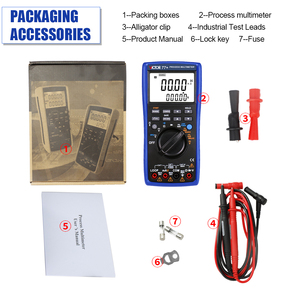 victor 77+ High <strong>Performance</strong> Digital <strong>Process</strong> Multimeter Safe Pocket Multimeter Pocket-Size 2 in 1 Multimeter <strong>Process</strong> Meter - Product Image 6