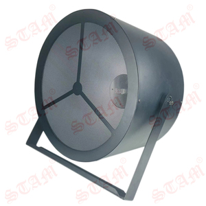 <strong>LED</strong> 1000W Full Color Retro Back Light Round Backlight Halogen Light Retro Flash Light 1000W Retro Style Follow Spot Vintage Lamp - Product Image 2