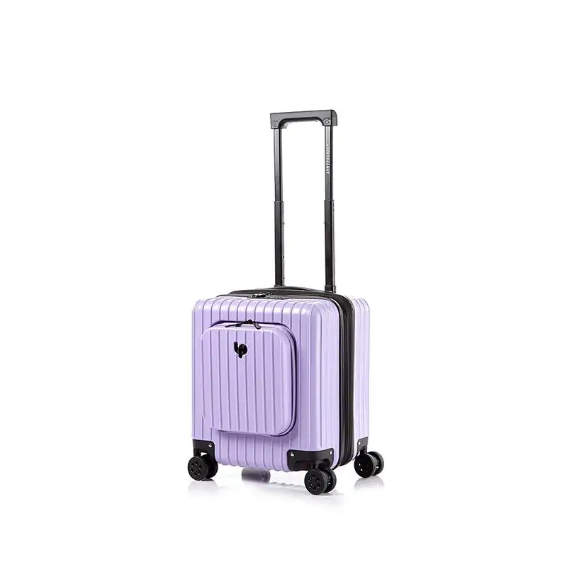 Bagaglio di design Unisex con 4 ruote piccola valigia Trolley universale silenzioso Abs PC bagaglio da viaggio