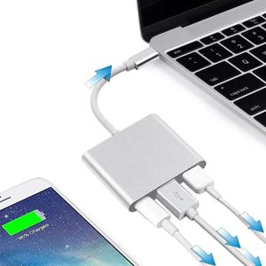 Adaptador de tipo C a HDMI 3 en 1, HDMI Digital AV y USB 3,0 y TYPE-C - Product Image 6
