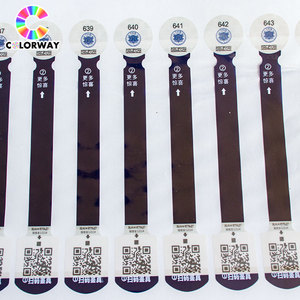 Ex-Factory Price Security Labels Security Products Packaging Hologram Warranty Stickers With Serial Numbers QR <strong>Code</strong> - Product Image 6
